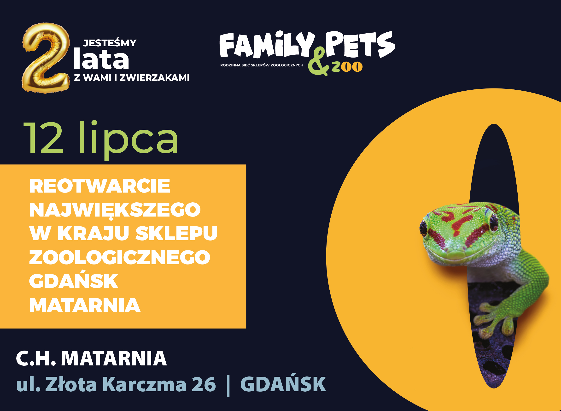 Wielkie Reotwarcie największego sklepu zoologicznego w Polsce -  Family Pets & Zoo w Matarni