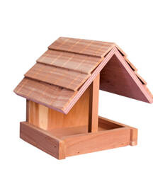 Garden&Fun karmnik z drewna cedrowego dla ptaków 15,5x13,5x14,5cm