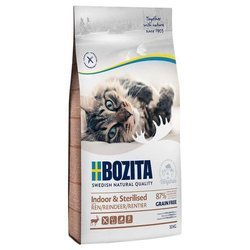 Bozita Indoor & Sterilised Grain Free z reniferem 2kg